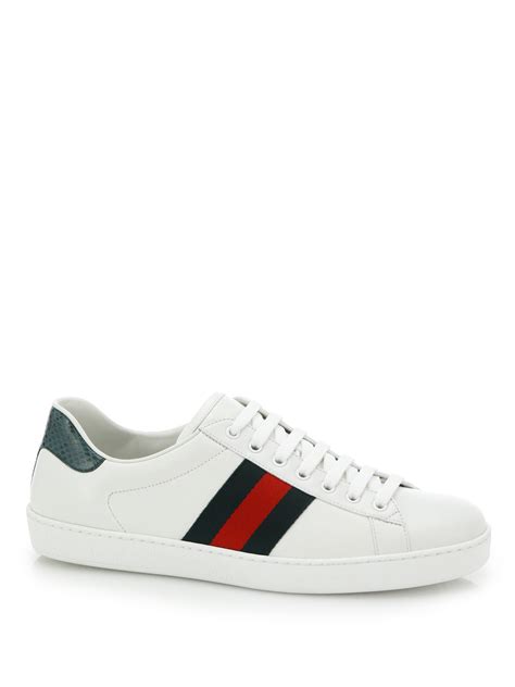 men gucci white shoes|authentic Gucci men shoes.